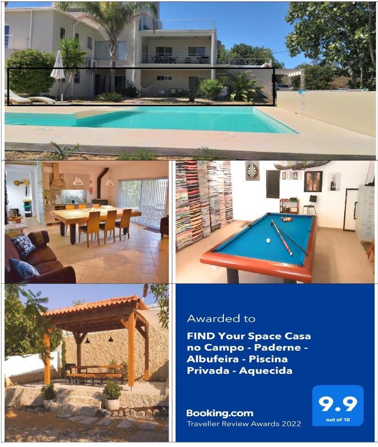 Find Your Space Casa No Campo - Paderne - Albufeira - Piscina Privada - Aquecida A Pedido מראה חיצוני תמונה